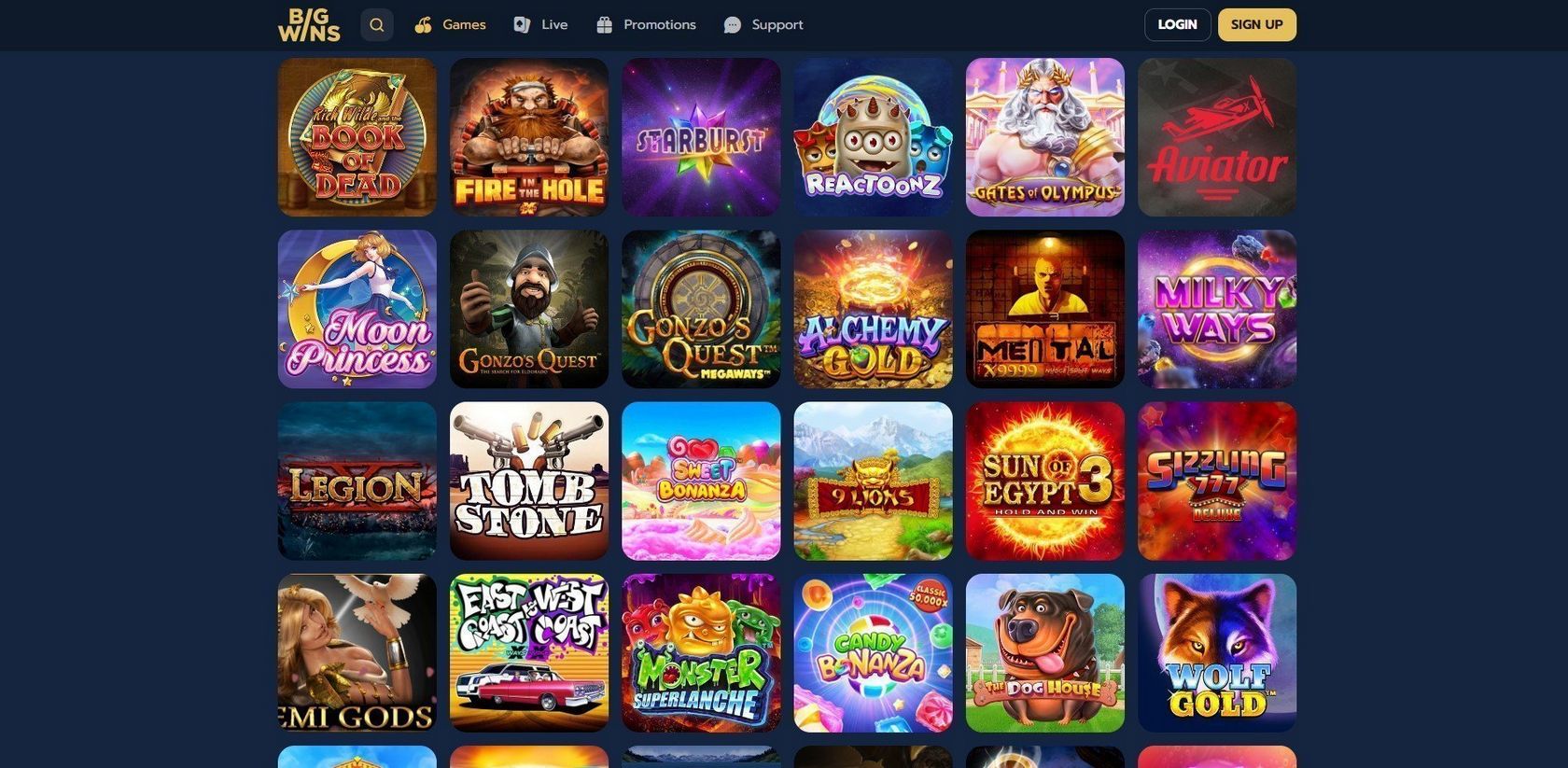 Big Wins Gambling Establishment